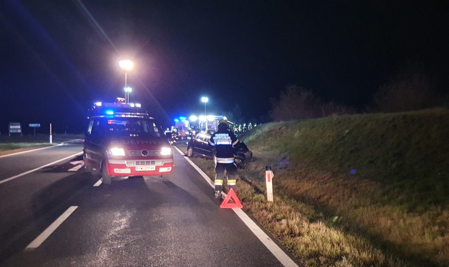 Verkehrsunfall auf der B81 Bleiburger Straße