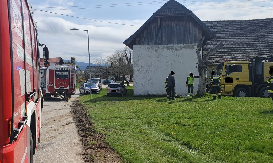 Lkw-Bergung in Penk