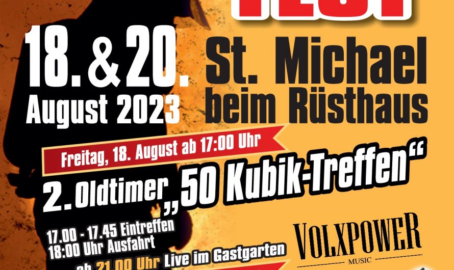 Feuerwehrfest und 2. Oldtimer “50 Kubik-Treffen” 2023