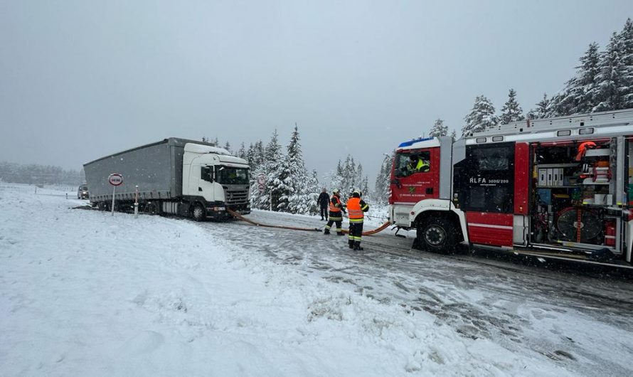 Lkw-Bergung