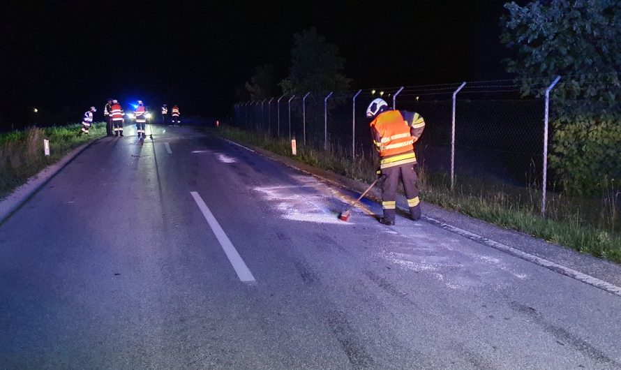 Verkehrsunfall auf der L128a Jaunfeld Straße