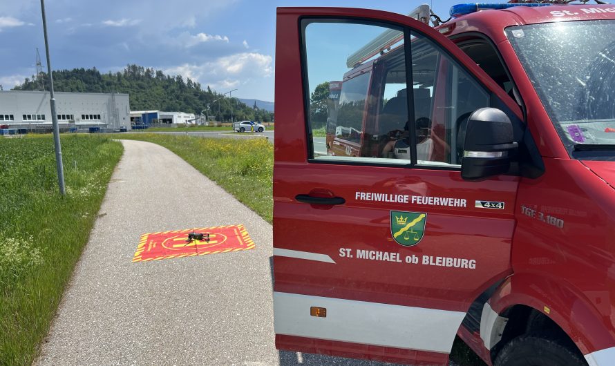 Assistenzleistung mit Einsatzdrohne
