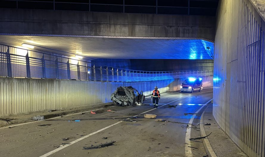 Verkehrsunfall auf der B81 Bleiburger Straße